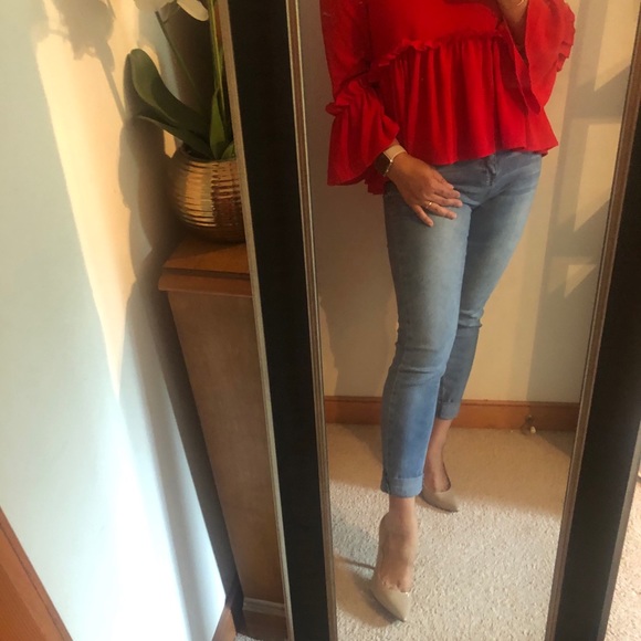 Red blouse - Picture 3 of 3